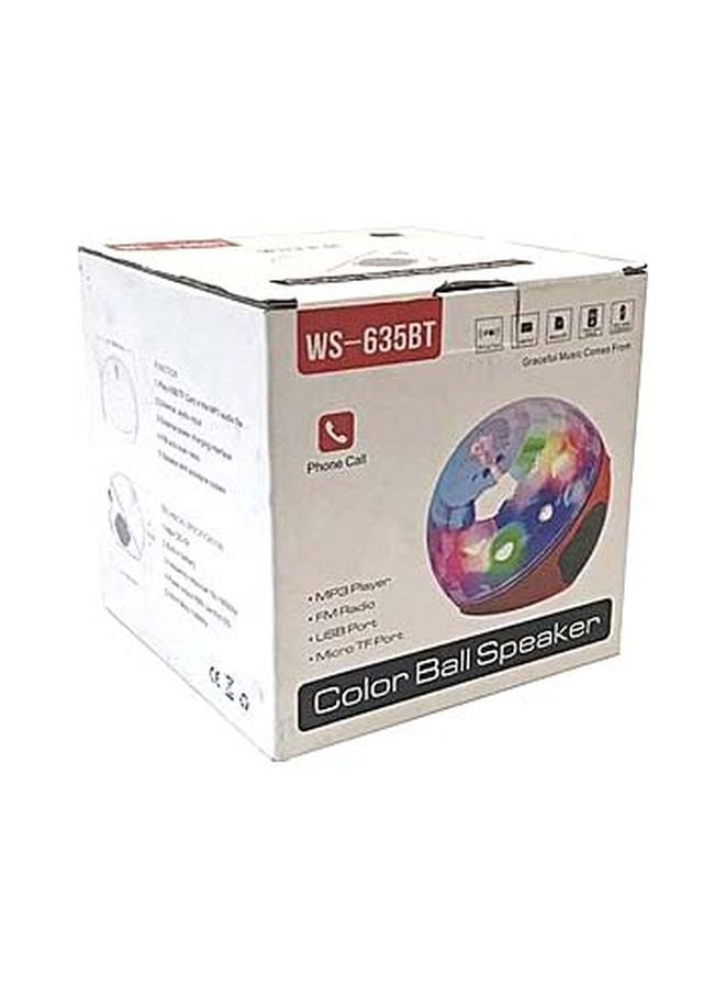 NIBEMINENT 2-In-1 Portable Wireless Ball Speaker Black/Pink/Green - Image 2