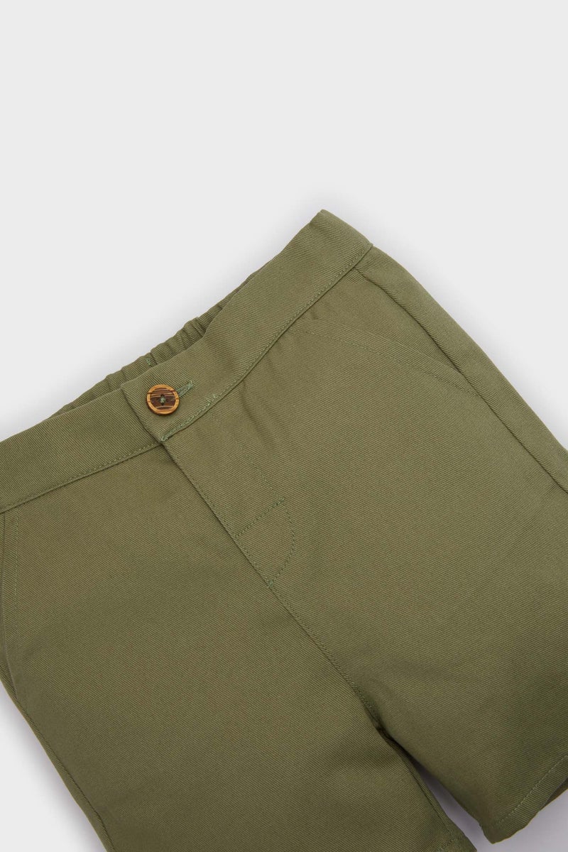 ديفاكتو شورت اولادي جبردين قصة عادية وخصر مطاطي - Image 2