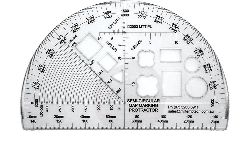 MTT PL Map Marking Protractors - Image 2