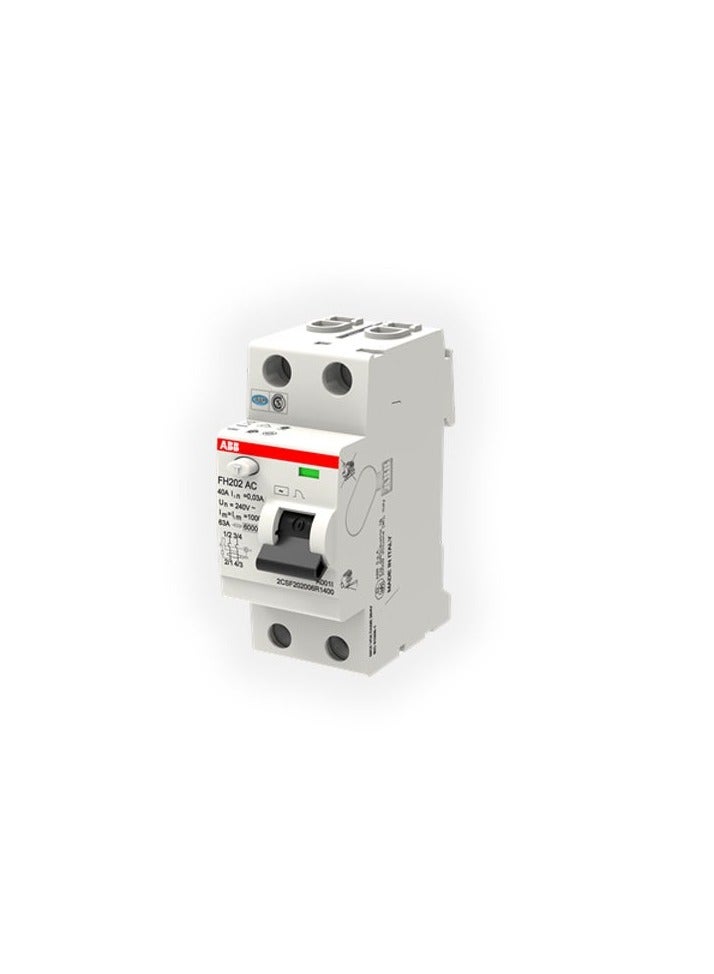 ELCB 40A 2P30MA 240V 50HZ