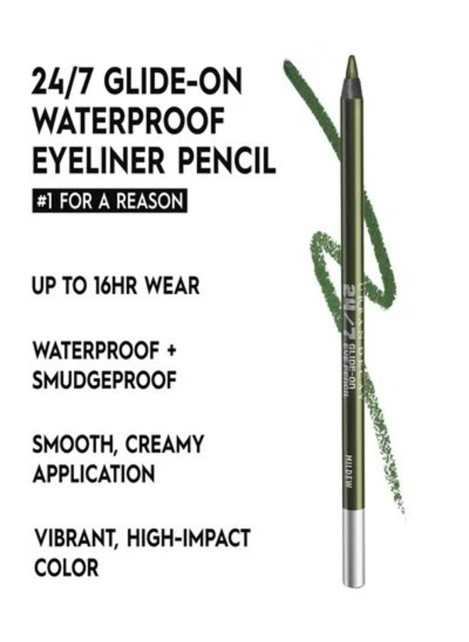Urban Decay - Urban Decay 24/7 Glide On Waterproof Eye Pencil Mildew Deep Forest Green 1.2g - Image 1