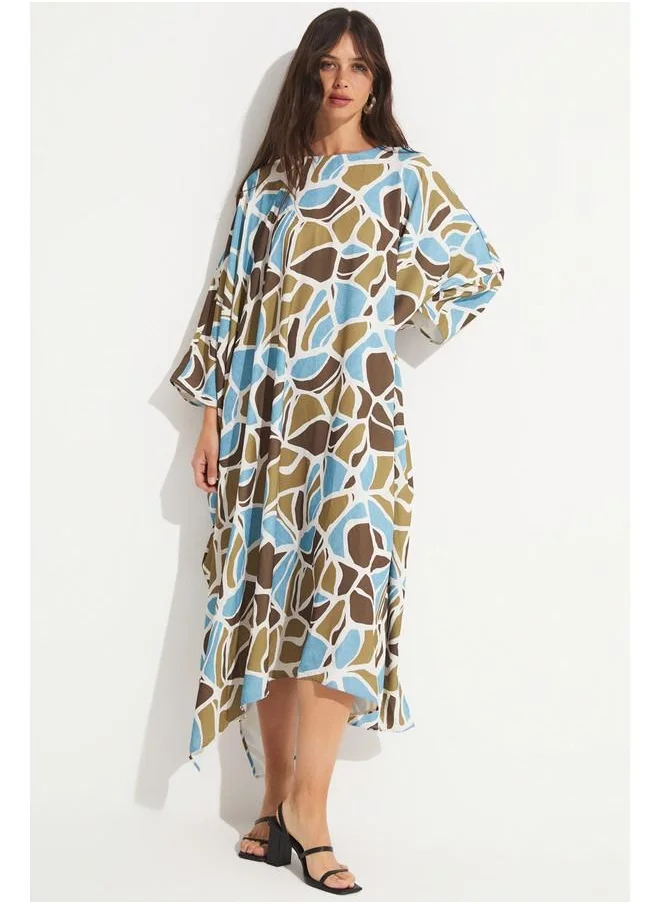 JUNE June Exclusive Patterned Dress Multicolour