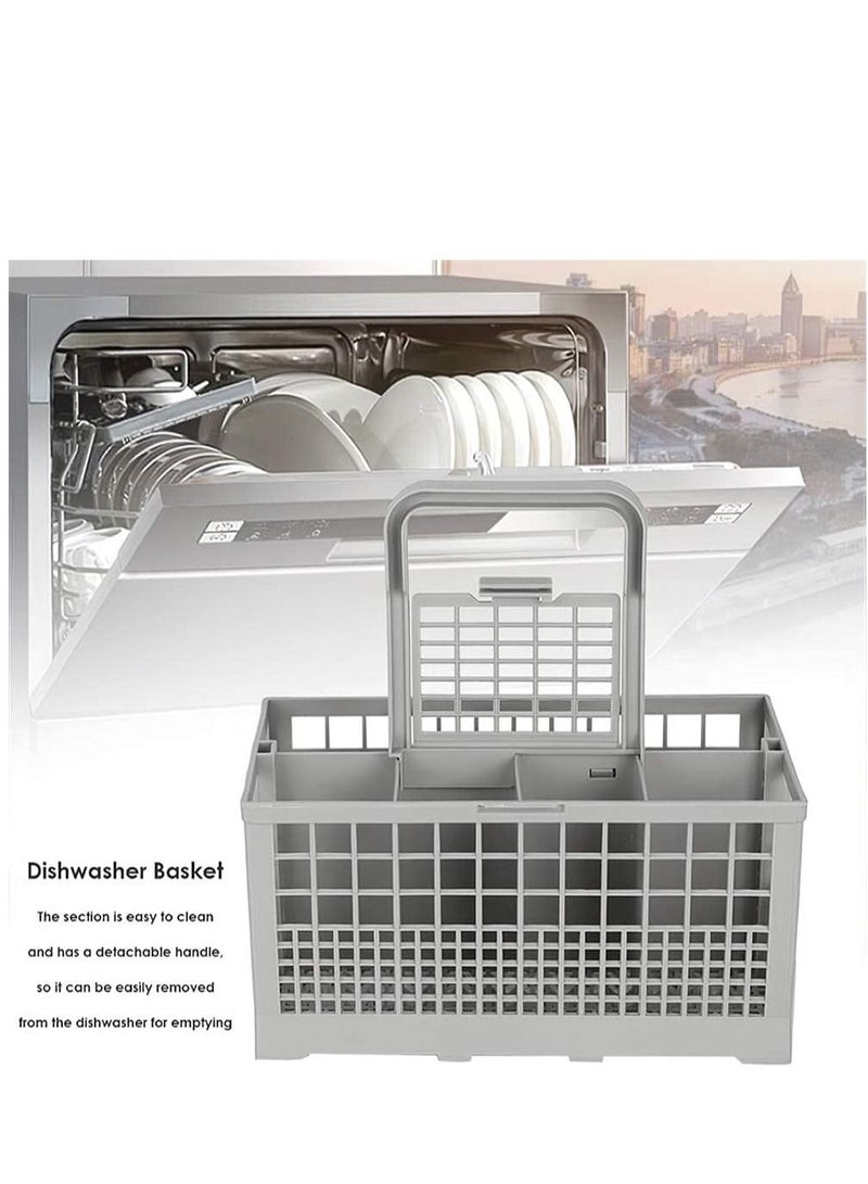 KASTWAVE Dishwasher Basket, Universal Dishwasher Basket Dinnerware Replacement Rack Accessory Cutlery Holder Fits for Most Dishwasher - Image 4