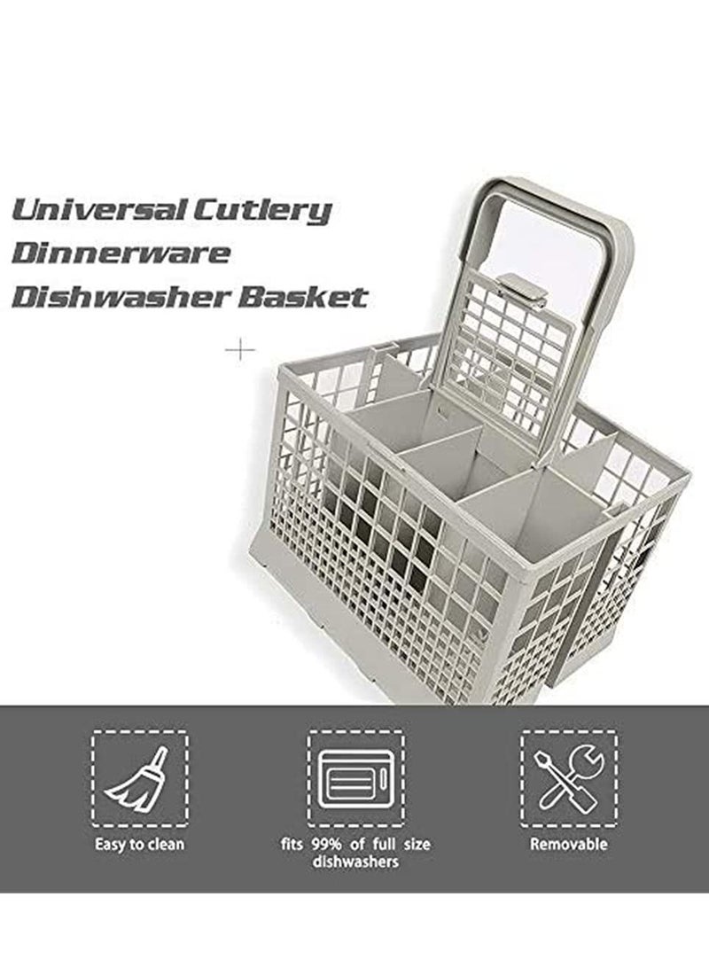 KASTWAVE Dishwasher Basket, Universal Dishwasher Basket Dinnerware Replacement Rack Accessory Cutlery Holder Fits for Most Dishwasher - Image 5
