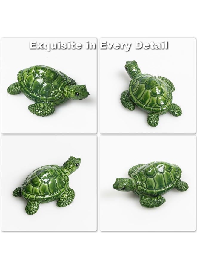 YLOVAN Toilet Bolt Covers Decorative Turtle Toilet Screw Cover Caps, Toilet Knob Covers for Bottom of Toilet Sea Turtle Bathroom Decor, Toilet Bolt Caps or Bottom of Toilet Turtle Decor, Easy To Install 2pcs - Image 5