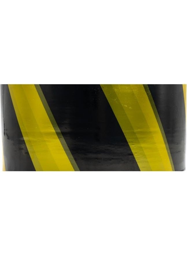 TiTi Safety Tape Yellow Black Warning Tape Large Size 7.5cm 500MT  - Image 4