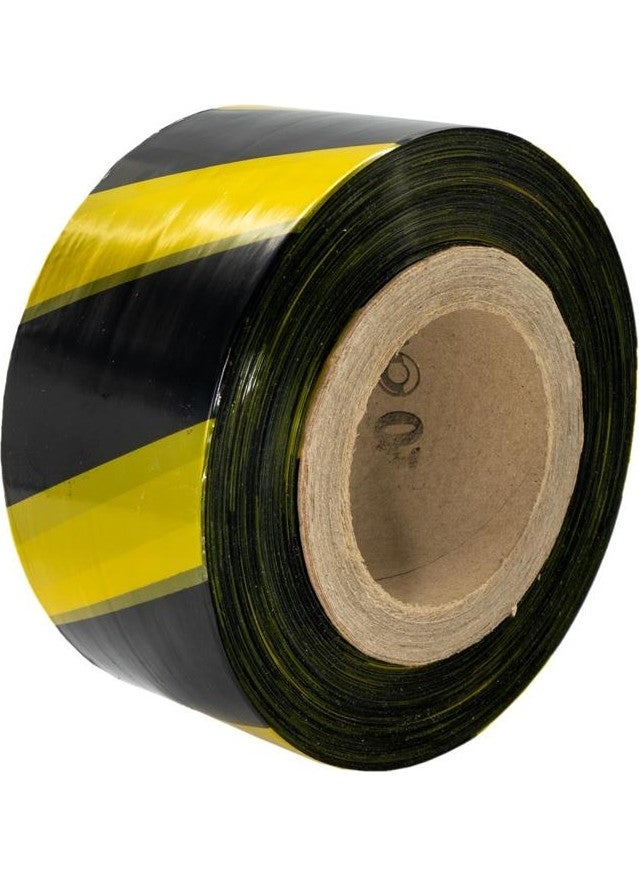 TiTi Safety Tape Yellow Black Warning Tape Large Size 7.5cm 500MT  - Image 3