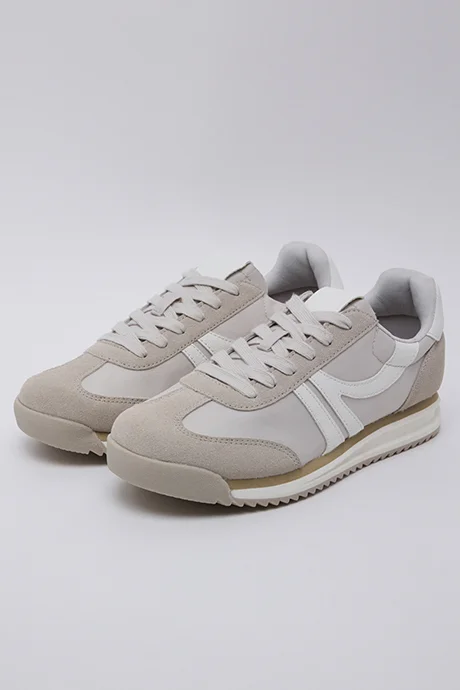 R&b Color Block Lace-Up Sneakers