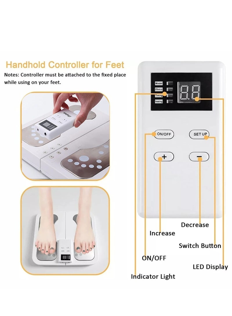 Generic NEW Foot Massager EMS & TENS Nerve Muscle Circulation Massage Electric Foot Stimulator Improve Circulation Feet Legs Circulation - Image 3