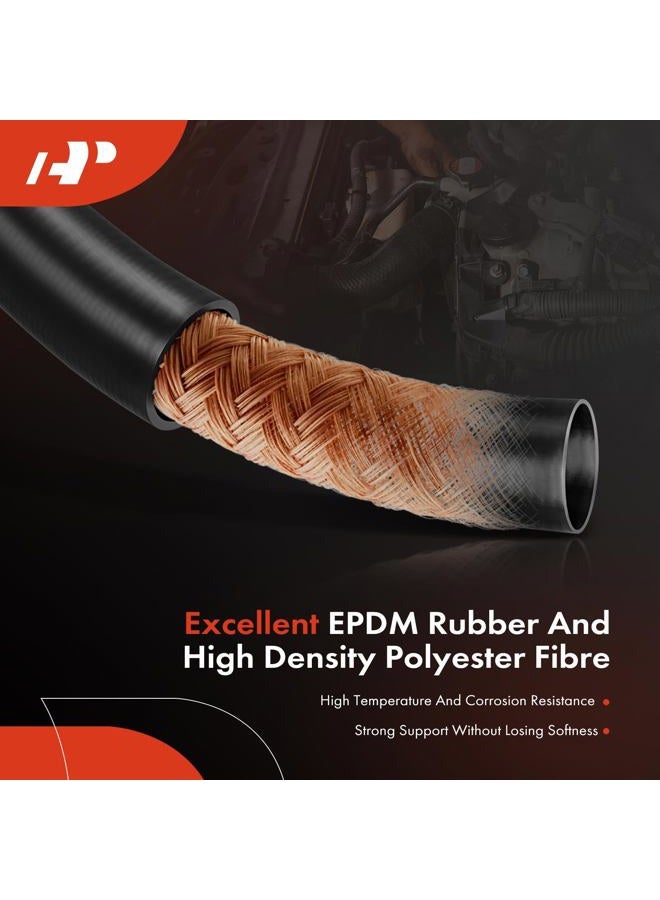 A-Premium Lower Radiator Coolant Hose Compatible with BMW 535i, 535i GT, 535i GT xDrive, 535i xDrive, 740Li, 740i, 740Li xDrive, 640i, 640i Gran Coupe, 640i xDrive, 640i xDrive Gran Coupe - Image 3