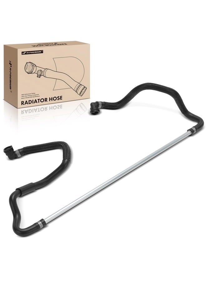 A-Premium Lower Radiator Coolant Hose Compatible with BMW 535i, 535i GT, 535i GT xDrive, 535i xDrive, 740Li, 740i, 740Li xDrive, 640i, 640i Gran Coupe, 640i xDrive, 640i xDrive Gran Coupe - Image 1