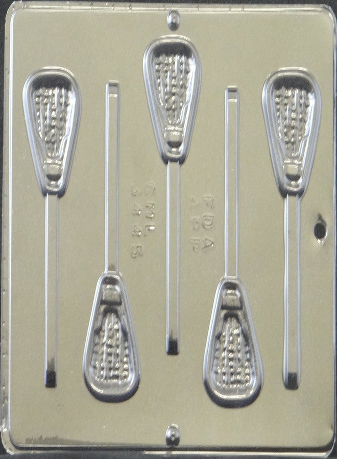 Lollipops Lacrosse Stick Lollipop Chocolate Candy Mold 3445-5 Cavities - Image 3