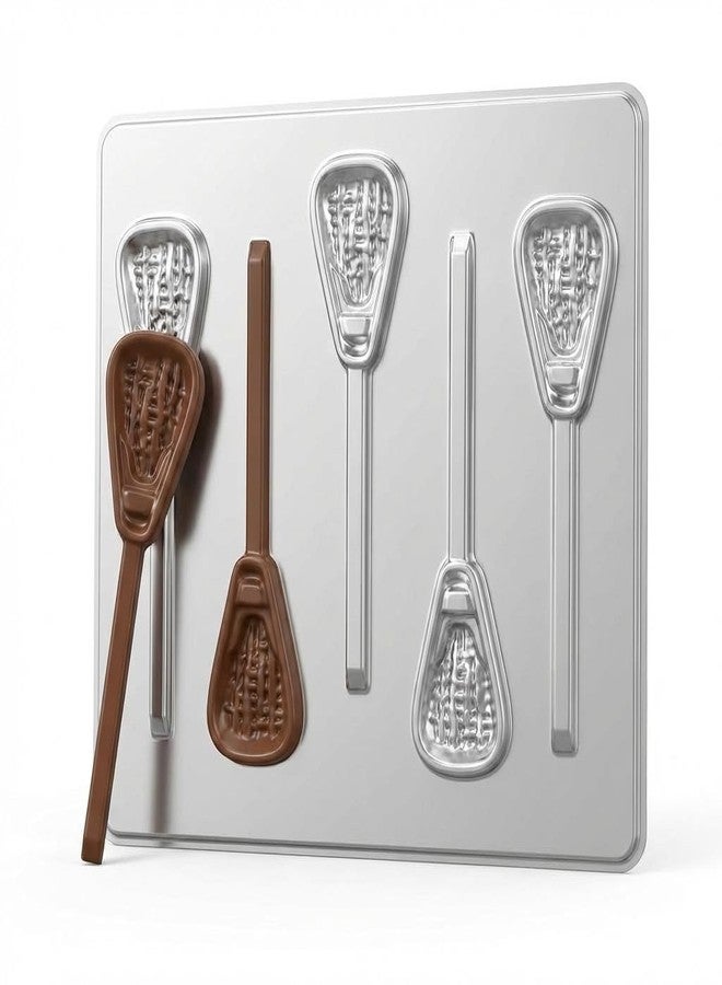 Lollipops Lacrosse Stick Lollipop Chocolate Candy Mold 3445-5 Cavities - Image 5