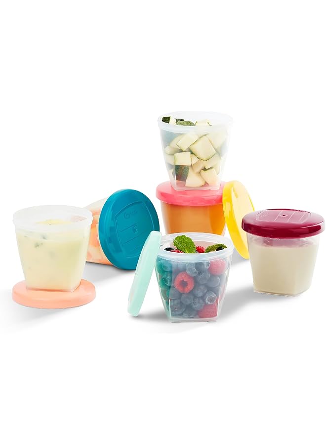 babymoov Leak Proof Storage Bowls Bpa Free Containers With Lids Ideal To Store Baby Food Or Snacks For Toddlers Pick Your Set Size - Image 1