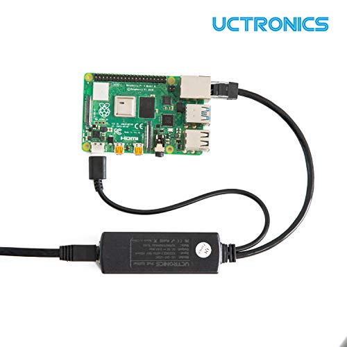 UCTRONICS PoE Splitter USB-C 5V - Active PoE to USB-C Adapter, IEEE 802.3af Compliant for Raspberry Pi 4, Google WiFi, Security Cameras, and More - Image 5