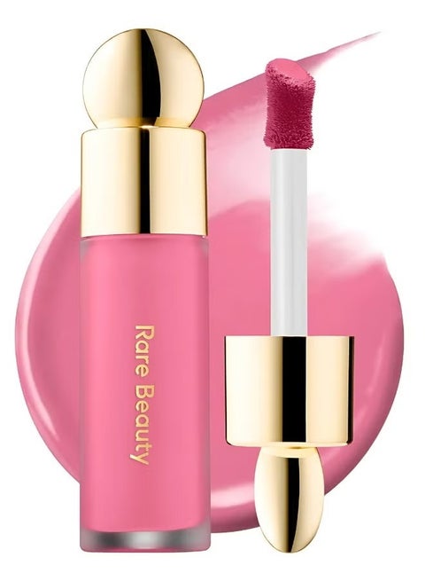 Rare Beauty by Selena Gomez Soft Pinch Liquid Blush – "Happy" (Dewy Cool Pink, 7.5ml) | Weightless, Long-Lasting, Buildable Liquid Blush for a Natural, Radiant Glow