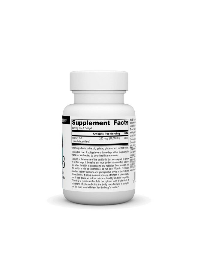 Source Naturals Source Naturals Vitamin D-3, Supports Bone & Immune Health*, 250 mcg (10,000 IU) - 60 Softgels  - Image 2