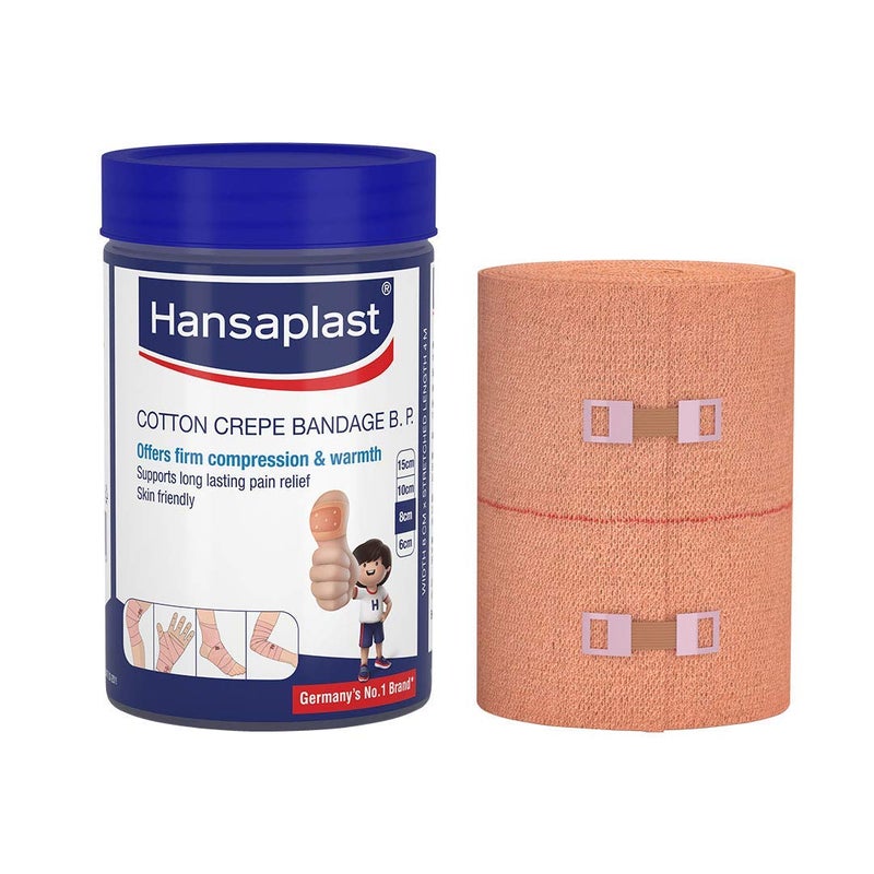 Hansaplast Hansaplast Cotton Crepe Bandage BP 8cm x 4m 