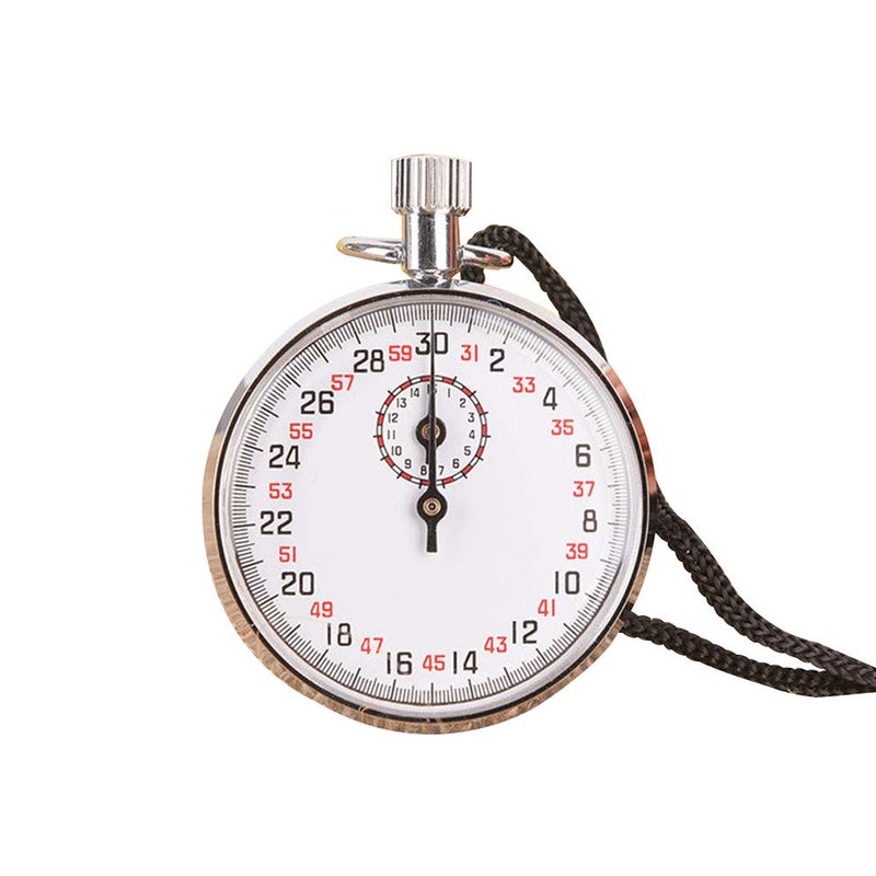 Tookie Mechanical Stop Watch SXJ504 Handheld Sports Chronograph Alarm Mechanical Stopwatch Running Timer for Sports Referee Running Cycling Count Timer 