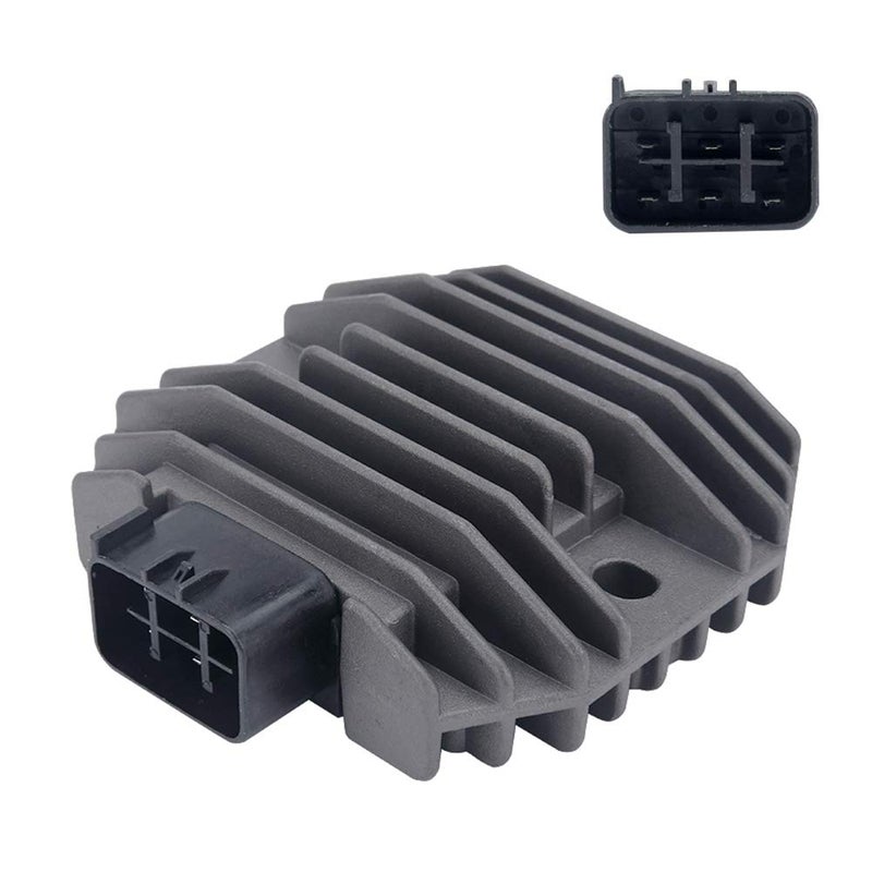 JSMANCAVE Voltage Regulator Rectifier Fits for Yamaha YZF R6 06-12 XVS 125 200 650 1100 RHINO 450 660 KODIAK 400 450 GRIZZLY 350 BT1100 WR250R RAPTOR 700 TMAX XP500 XV1600 5BN-81960-00-00 5BN819600000 SH650D-11 - Image 1