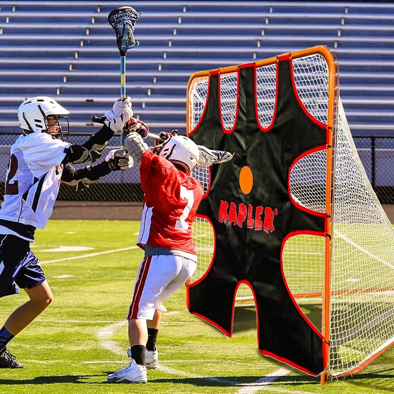 Kapler Lacrosse Goal Shooting Targets - 6x6ft Corner Target for Shooting Practice - Lacrosse Gifts for Boys and Girls - Fits Official Size Goals - Image 5