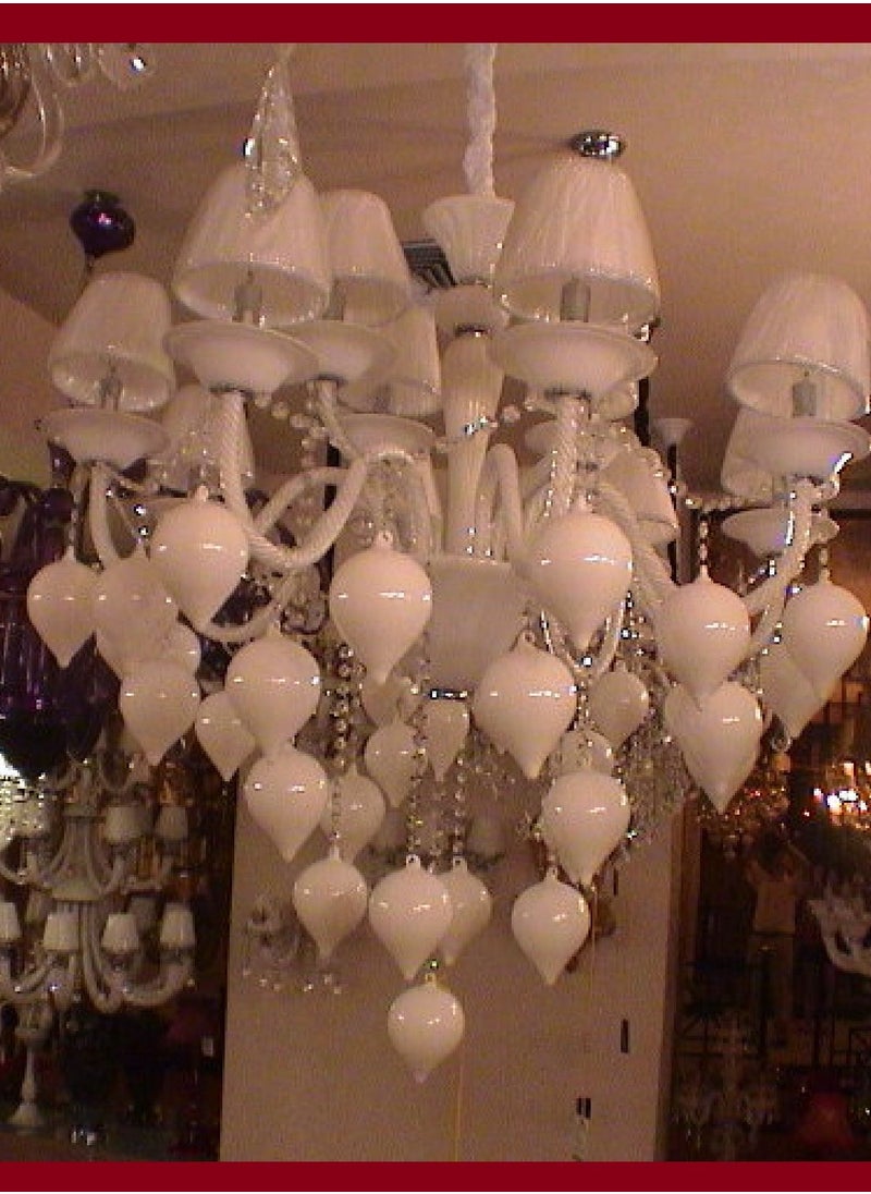 Generic Chandelier MD8079/8+4 White 