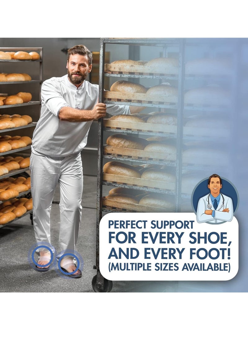 2 pairs Original Arch Support Sleeves Plus - Flat Foot Arch Supports for Men & Women - Arch Pain Relief - Image 4