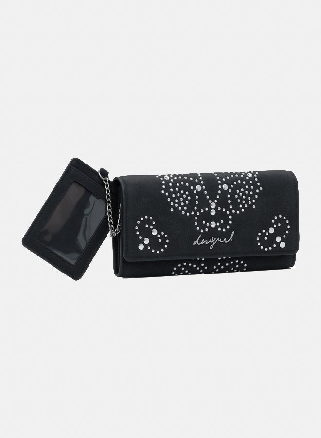 DESIGUAL Large studded cardholder wallet - Image 2