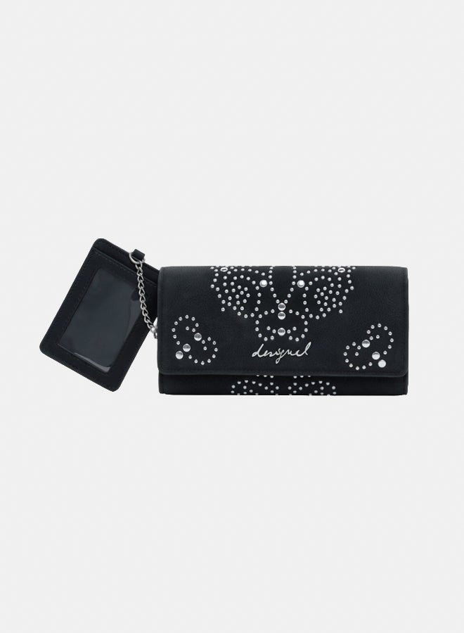 DESIGUAL Large studded cardholder wallet - Image 1