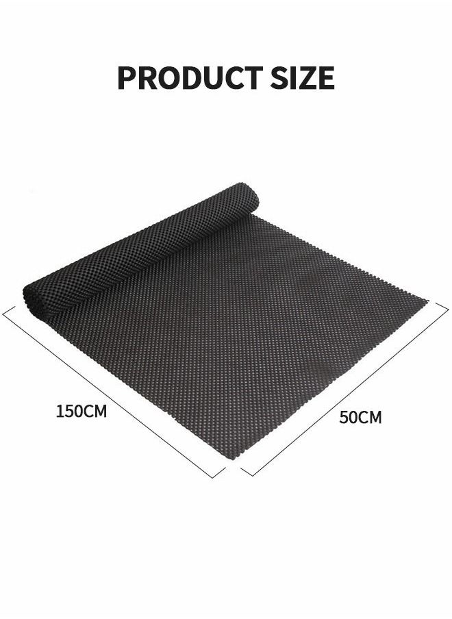 GROIC - Trunk Mat for Cars Anti Slip Mat,Anti slip pad for car center console,Easily Cuttable to Different Sizes Universal Fit Multiple Use Car Roof Protector, Rug Non Slip Mat Pad - Image 1