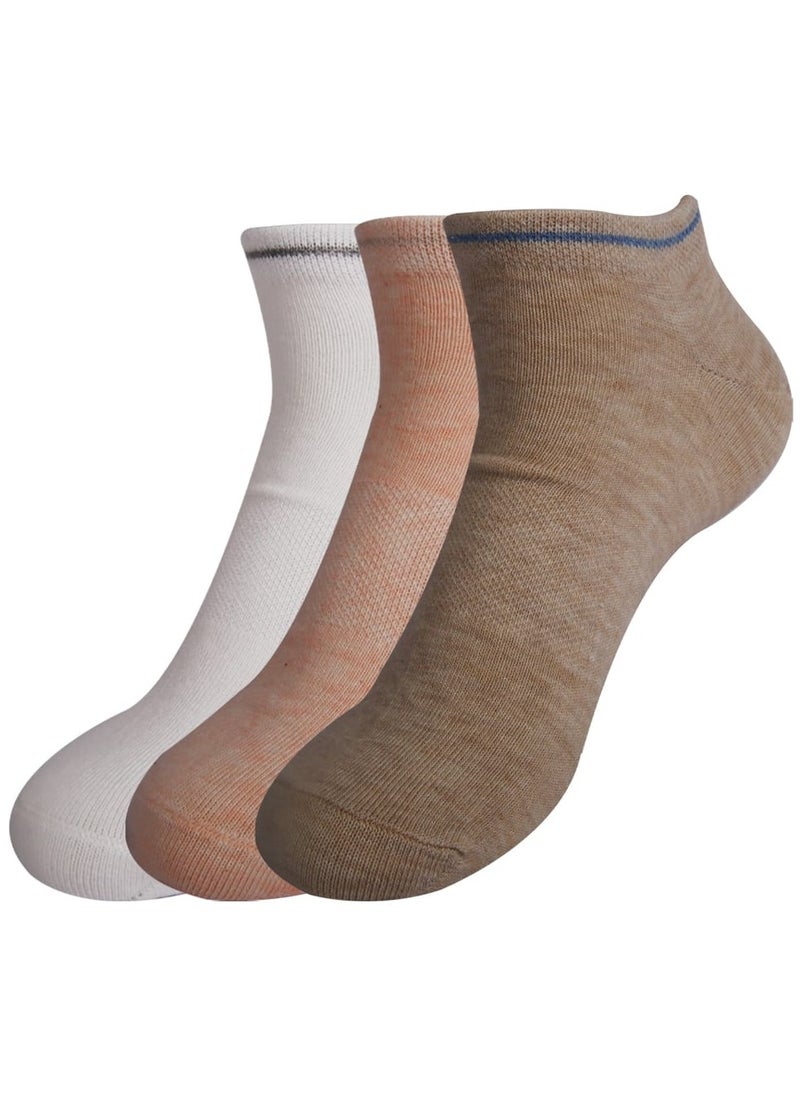 Future Future Socks Socket Pack Of 3 For Women Size 36-40 Multicolor 