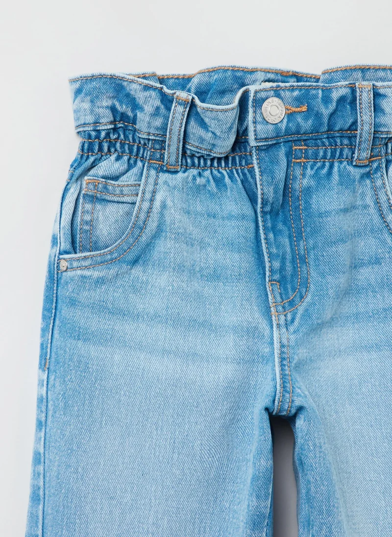 Ovs OVS Five-Pocket Paper Bag Jeans