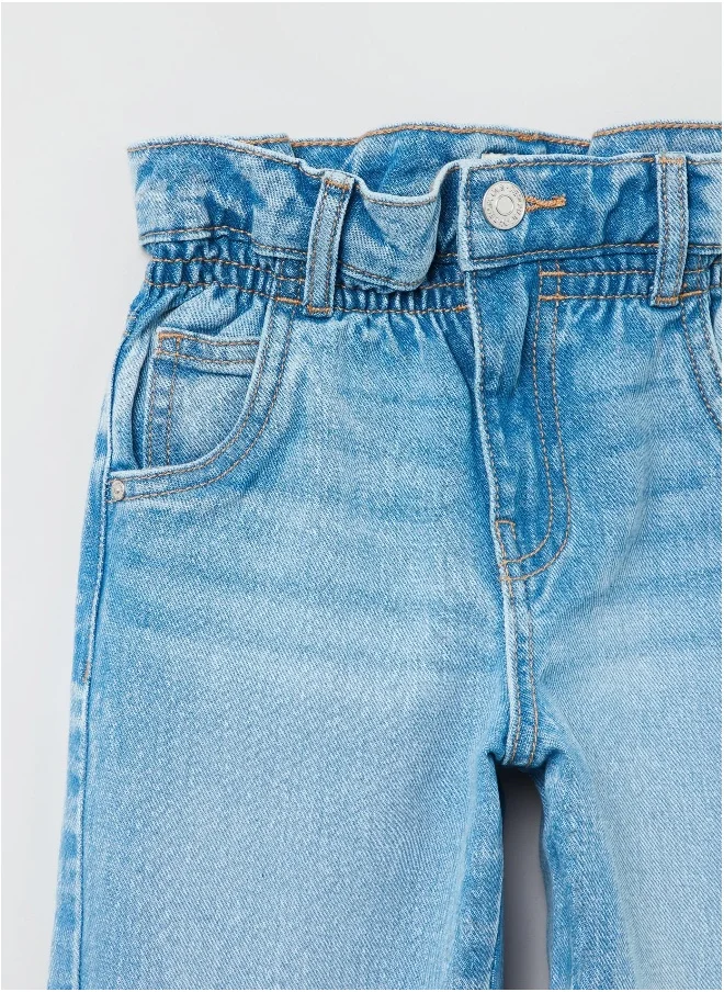 Ovs OVS Five-Pocket Paper Bag Jeans