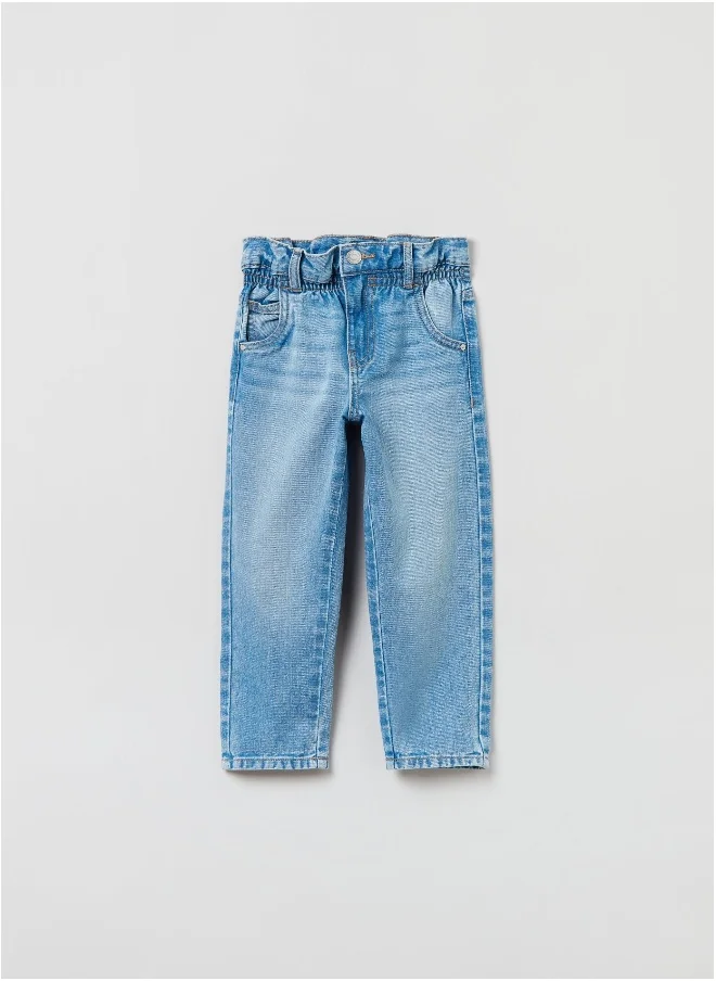 Ovs OVS Five-Pocket Paper Bag Jeans
