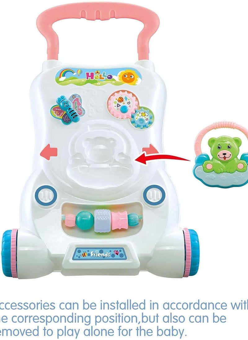 Whynot - 2-in-1 Baby Walker with Music & Activity Center – Supports First Steps, Motor Skill Development, for 9-24 Months - Image 1