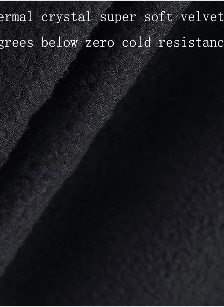 LINJIE - Winter Gloves, Men's And Women's Touch Screen Gloves Cold Weather Warm Gloves Frozen Work Gloves, Suitable For Running Driving Cycling Working Hiking - Image 1