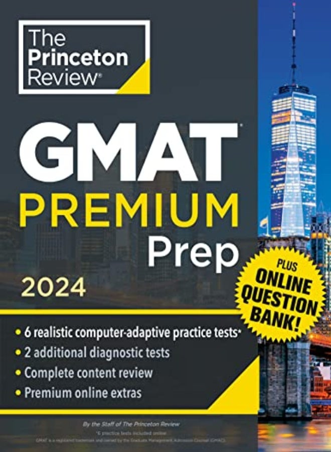 Princeton Review Gmat Premium Prep 2024 by The Princeton Review Paperback