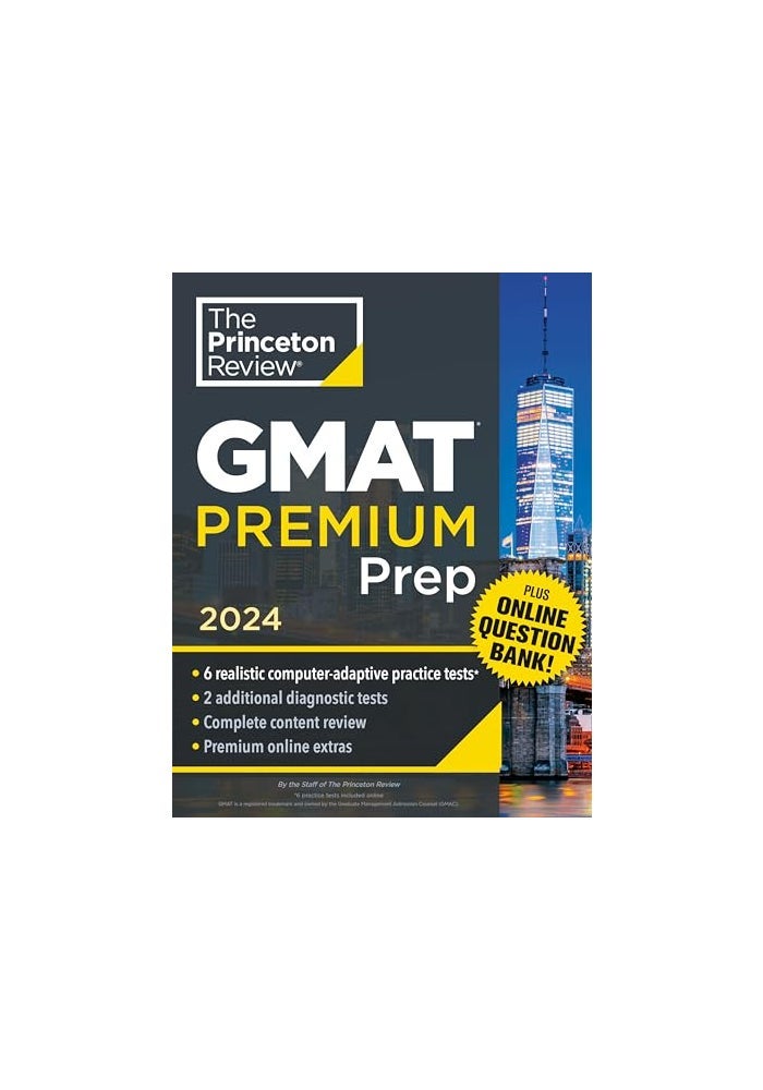 Princeton Review GMAT Premium Prep, 2024