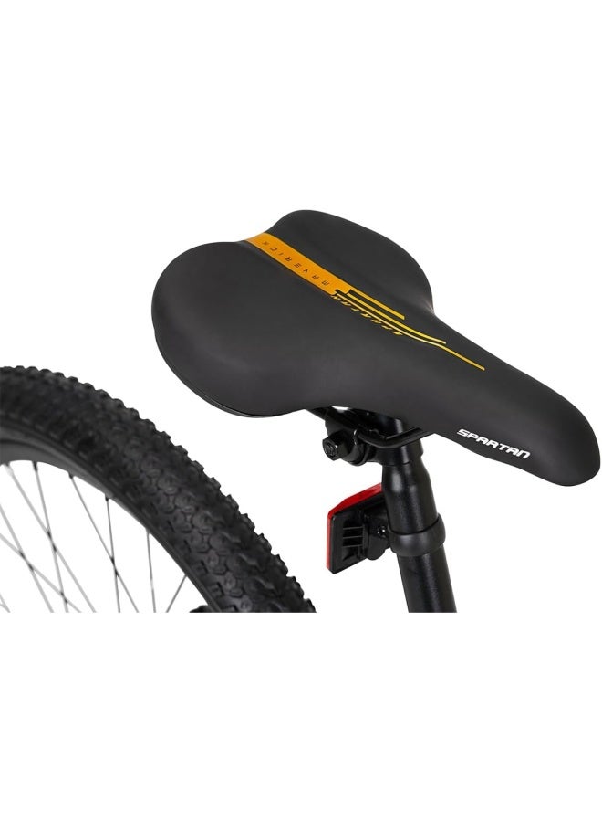 Spartan Maverick Mountain Bike | 24 Inch Wheel Size | 7 Speed Shimano Gears | Grey Color - Image 4