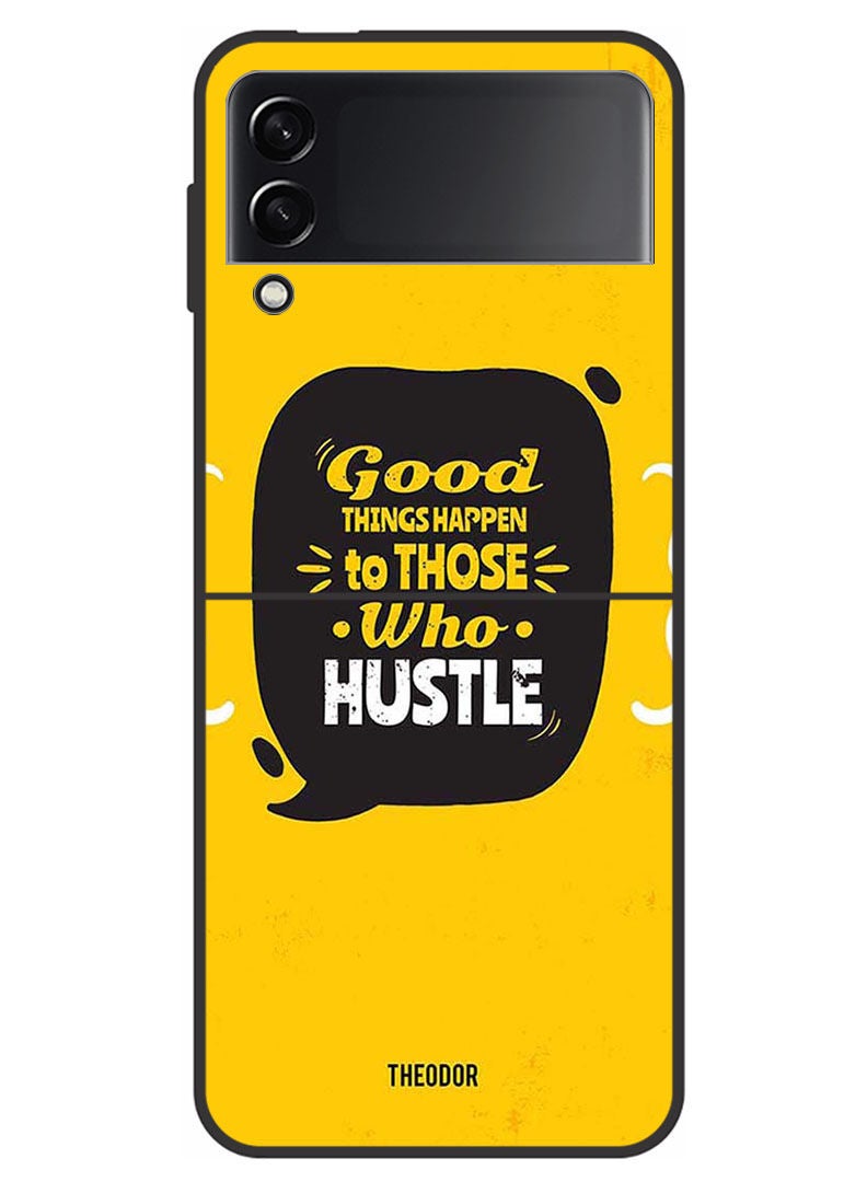 Theodor Protective Case Cover For Samsung Galaxy Z Flip 3 5G    Good Things - Image 1