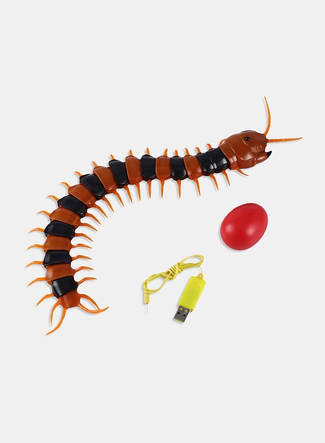 نيبمينينت Electric RC Centipede Fake Insect Toy Black/Brown - Image 1