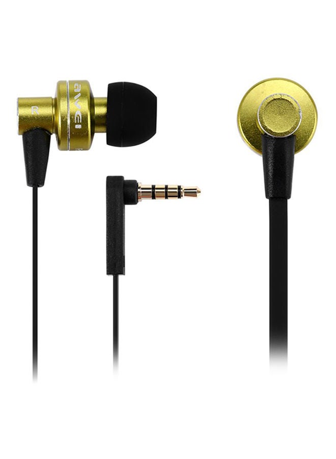 NIBEMINENT ES-900i Wired Stereo In-Ear Earphones With Mic Green/Black - Image 1