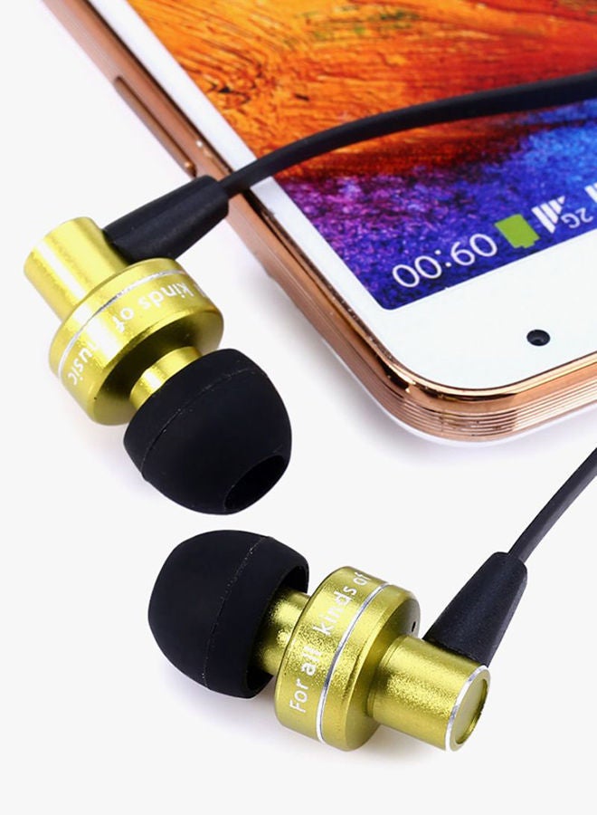 NIBEMINENT ES-900i Wired Stereo In-Ear Earphones With Mic Green/Black - Image 5