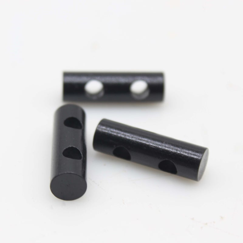 Generic Solid Magnesium Fire Starter Survival Tool Black [8*26mm]] 