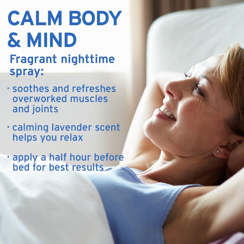 Life-flo Life flo Magnesium Oil Night Spray - Pure Magnesium Oil Spray for Feet and Body, Sourced from Zechstein Seabed and Infused with Lavender, Calming for Adults and Kids, Cruelty-Free - 8 fl oz - Image 3