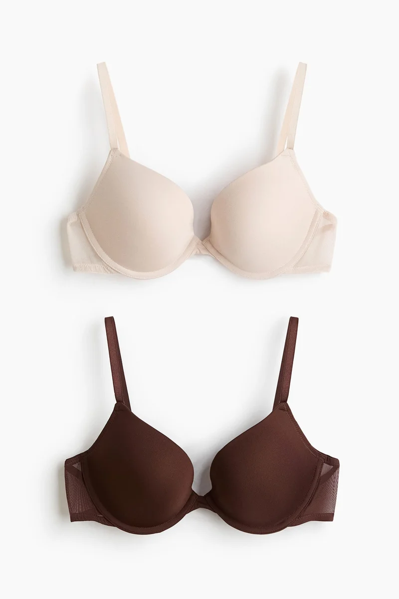 H&M 2-pack push-up bras