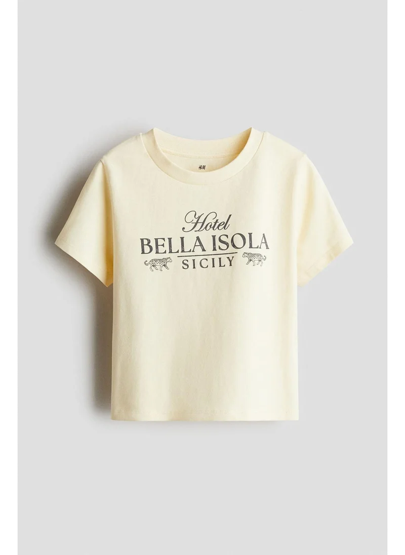 اتش اند ام Print-motif T-shirt