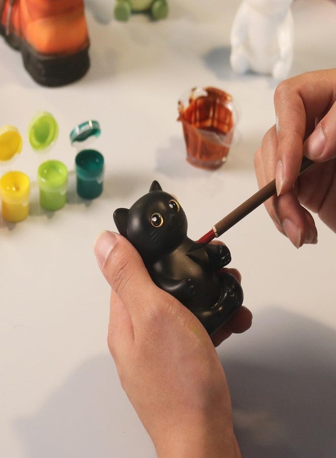 SunyJone Inspirational Black Cat Figurine Desk Decor, Encouragement Gift for Coworker Teacher Nurse Friend, Appreciation Thank You Office Desk Ornament for Cat Lovers SCA6 - Image 4