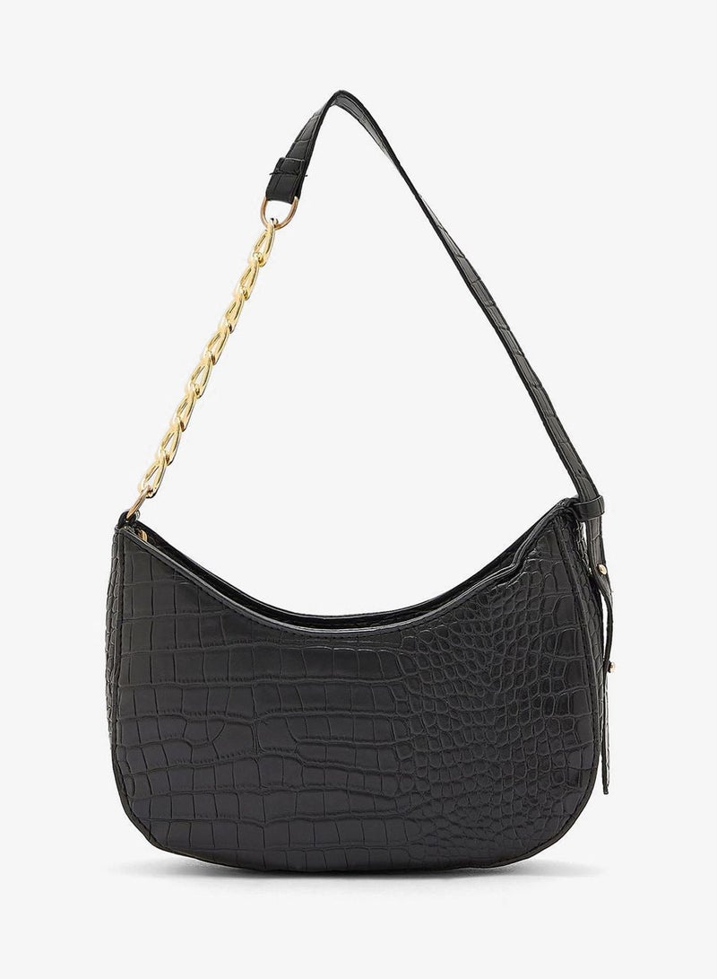 ELLA Croc Shoulder Bag - Image 2