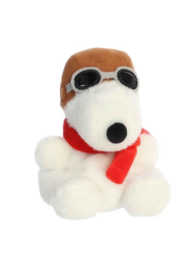 AURORA Aurora® Timeless Peanuts® Palm Pals™ Flying Ace Stuffed Animal - Classic Characters - Lasting Memories - White 5 Inches  - Image 2